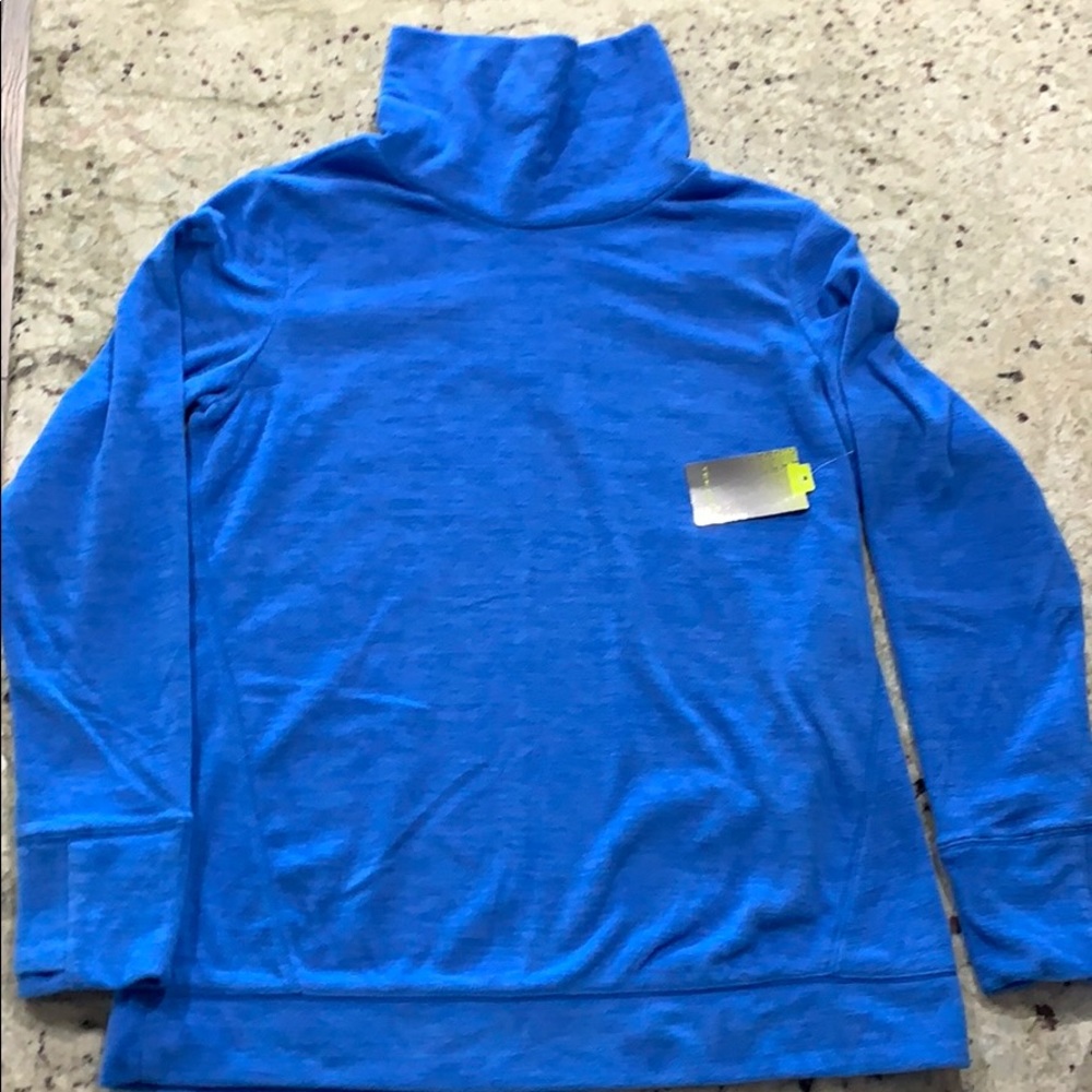 Tek Gear Tops Fleece Turtleneck Pullover Size L